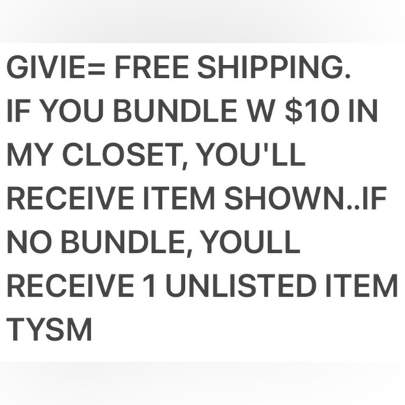 🎁GIVIE= FREE SHIPPING READ 🙏❤️ - Picture 2 of 2